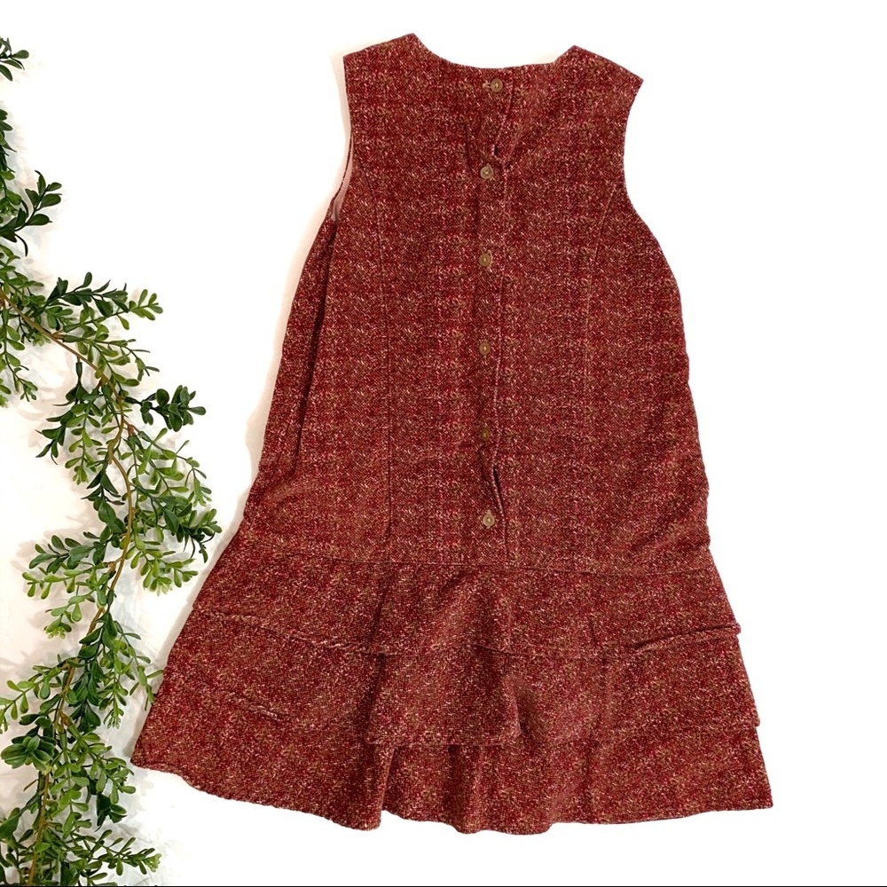 Gap Cotton Tweed Drop Waist Dress - Picture 2 of 6